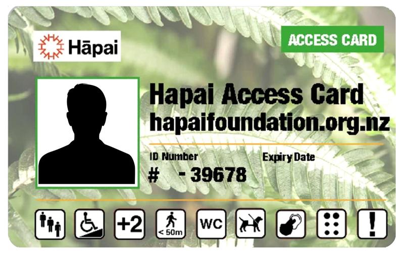 New Zealand version of the Access Card